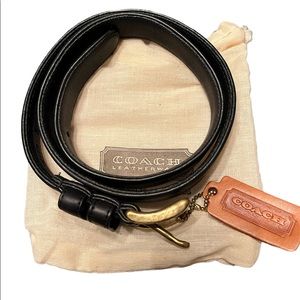 Coach men’s skinny belt